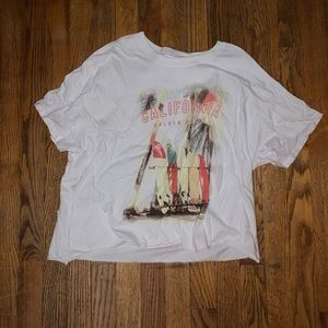 california crop graphic tee